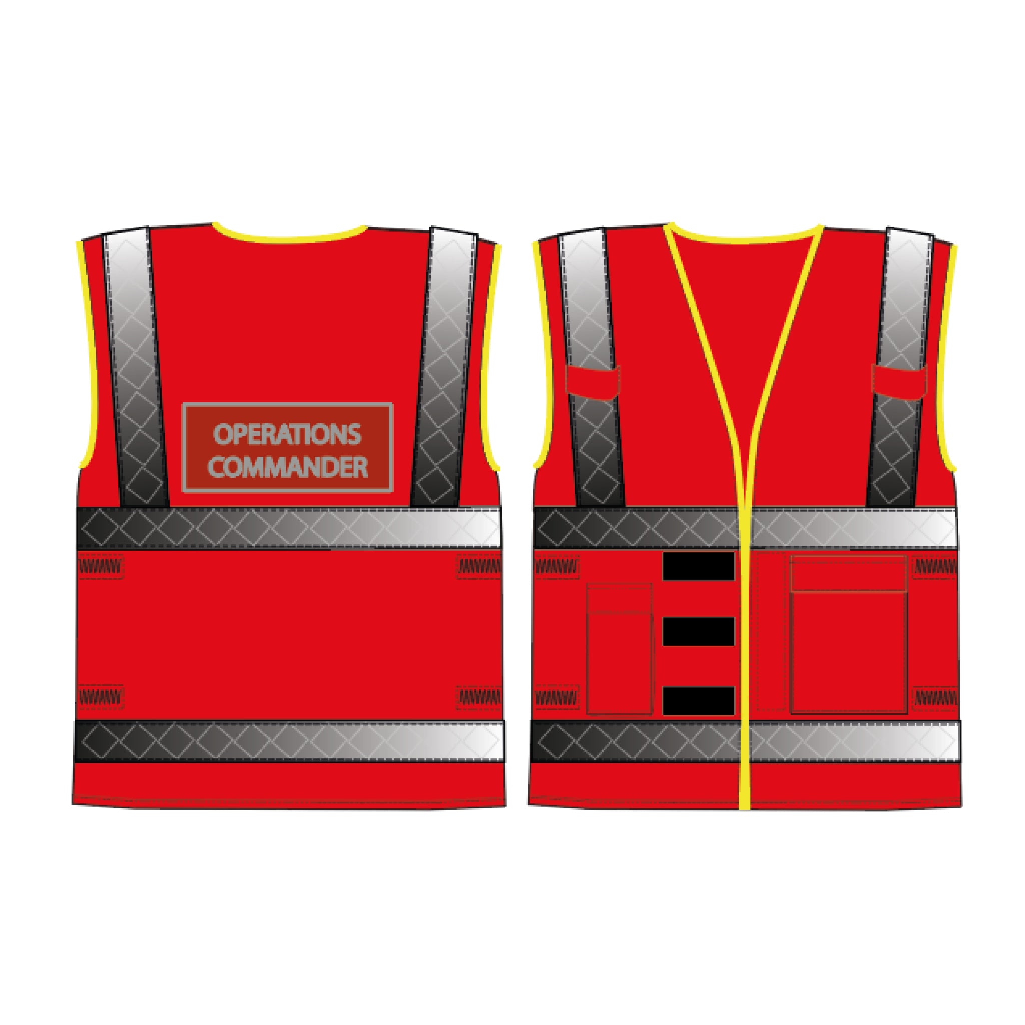 Incident Commander Label IONIC Incident Command Tabards – Ionic Rescue