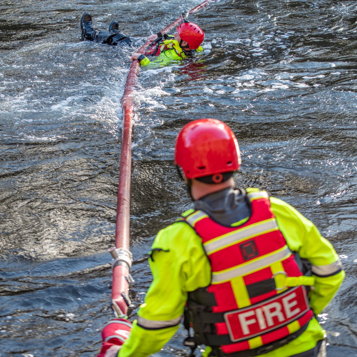 Aquasafe Hose Inflation System with Instantaneous Couplings